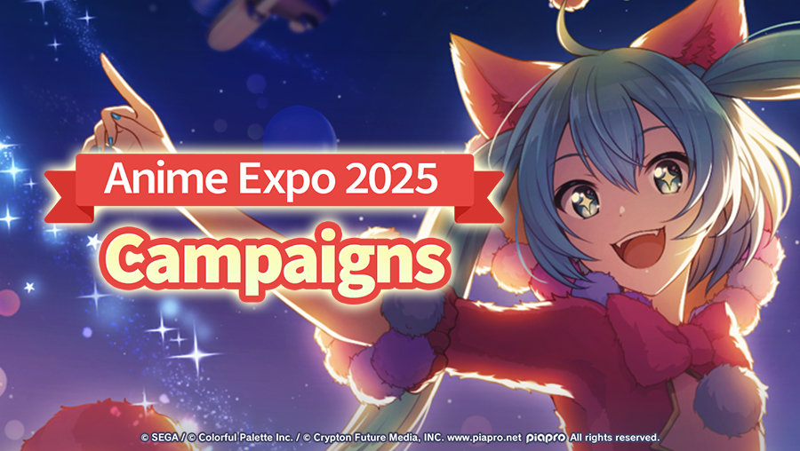Anime Expo 2025 Campaigns｜NEWS｜HATSUNE MIKU: COLORFUL STAGE!